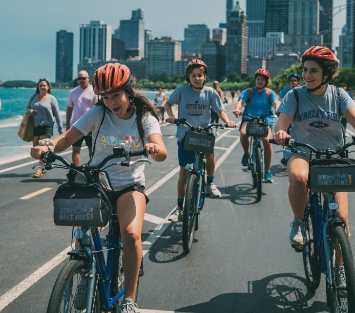 Chicago: Downtown Family Food Tour by Bike with Sightseeing - Key highlights to look for