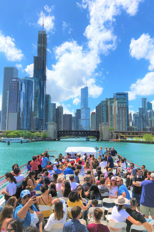 Chicago River 90-Min Architecture Boat Tour - The 90-minute route: what you’ll see from the Chicago River