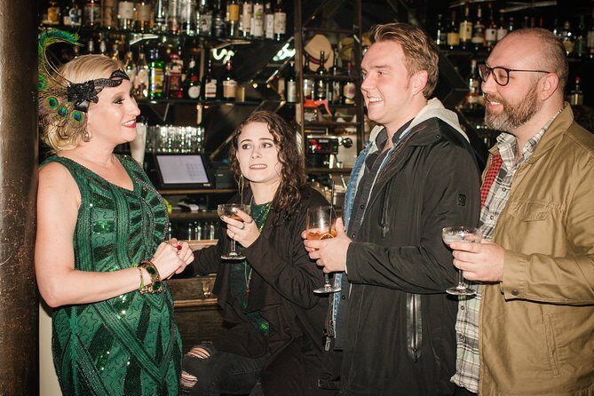 Haunted Chicago Booze and Boos Ghost Walking Tour - Stop 1: Glascott’s Saloon, speakeasy stories, and old-meat-market walls